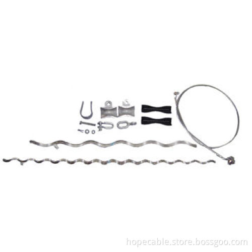 500m Single Span Suspension Clamp for OPGW, Aerial Optic Cable, 110-500kV, 7.4-19.9mm Cable Diameter